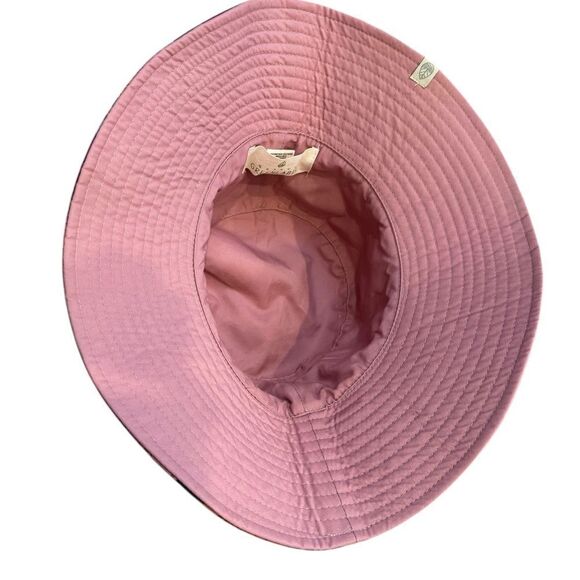 Quagga Green Label Floral Cheetah Wide Brim Bucket Hat - Picture 3 of 6